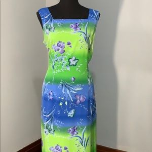 Floral maxi dress